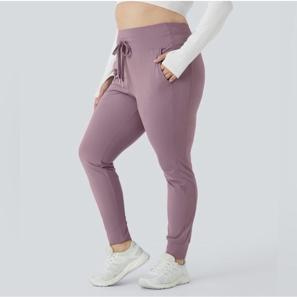 HALARA Lavender Jogger Pants 3X NWOT - Picture 2 of 13